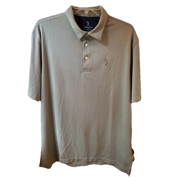 Bobby Jones Performance Golf Polo Shirt Size XL Classic Grand Slam Masters *Note - Picture 2 of 12